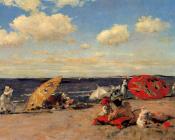 At the Seaside - 威廉·梅里特·查斯